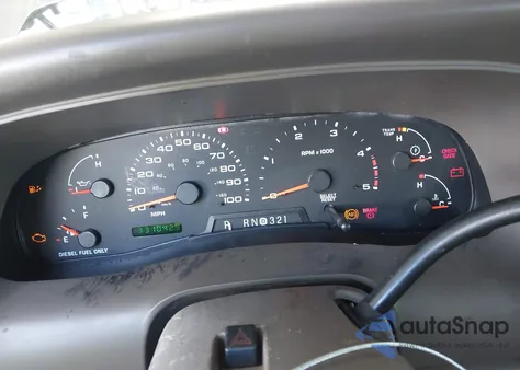 2003 Ford Excursion Limited from USA, damaged, VIN 1FMSU43P83EB45349